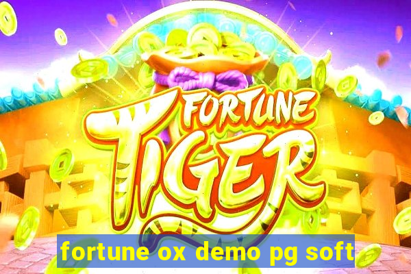 fortune ox demo pg soft